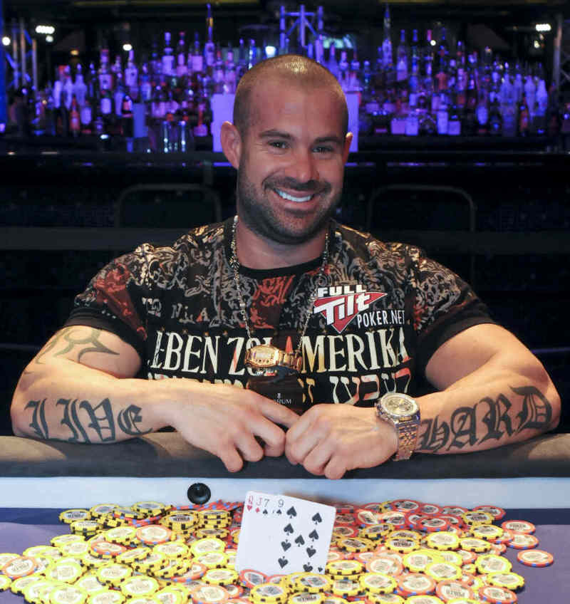 Event #2 Champion Erik Cajelais with bracelet Event #2 Champion Erik Cajelais with bracelet
