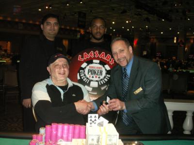 Caesar's Atlantic City WSOP Circuit Main Event Champion Roland Isra